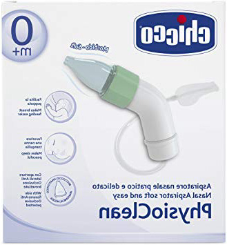 Chicco Physio Clean - Aspirador nasal con 3 sondas