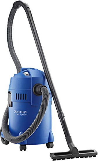 Nilfisk Aspirador de Bricolaje Buddy II 18, con o sin Bolsa, 18 litros, 74 Decibelios, Azul