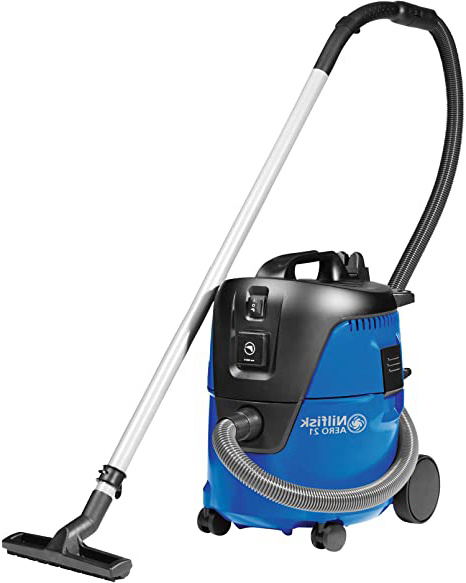 Nilfisk 107406601 - Aspiradora de trineo, 1250 W, color negro y azul