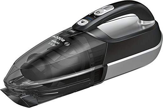 Bosch BHN14090 Move 14.4 V Aspirador de mano sin cables, 14,4 V, color negro y plata