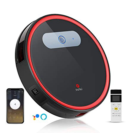 LEFANT Aspirador Robot con WiFi, Aspira y Barre 2 en 1, App Control, Compatible con Alexa y Google, Auto-Carga, Súper Siliencioso, Aspiradora Potente para Pelo de Mascotas M501-B