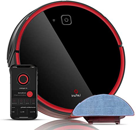 LEFANT Robot Aspirador y Fregasuelos, Aspirador de Limpieza Aspira Barre y Friega 3 en 1, Programable App, para Pelo Mascota, Navegación Inteligente, Succión 2200Pa, Super Silencioso Auto-Carga T700