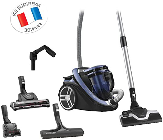 Rowenta Silence Force Cyclonic RO7691EA Aspirador sin bolsa, filtrado ciclónico, eficiente, silencioso, depósito con capacidad de 2,5 L, fácil de almacenar y de vaciar, con diseño compacto