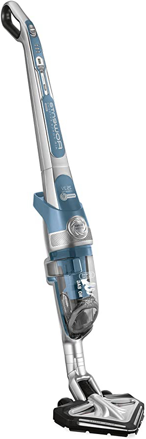Rowenta Air Force Extreme Silence RH8971WO - Aspirador sin cable, sin bolsa, 25.2 V, autonomía hasta 65 min, batería ion litio, cabezal delta LED, cepillo motorizado, 3 velocidades, fácil almacenar