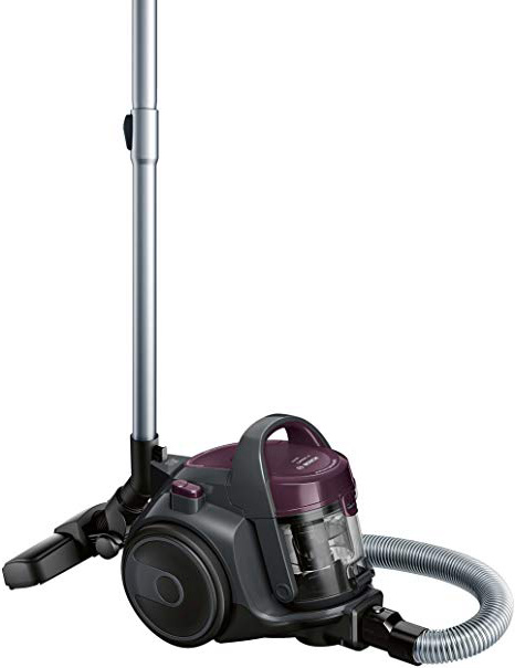 Bosch BGC05AAA1 GS05 Cleann'n Serie | 2 Aspirador sin bolsa, 700 W, color violeta y gris