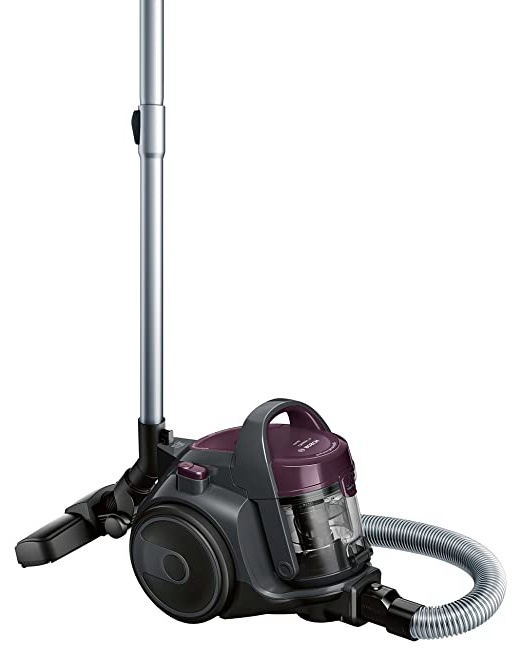 Bosch BGC05AAA1 GS05 Cleann'n Serie | 2 Aspirador sin bolsa, 700 W, color violeta y gris