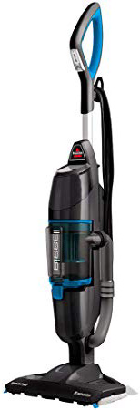 Bissell 1977N Aspirador y Limpiador a Vapor, 1600 W, 81 Decibelios, Azul, Titanio