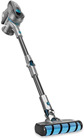Cecotec Aspirador Vertical Conga Rockstar 300 X-Treme ErgoWet. Aspirador sin Cables 4 en 1: Vertical, Escoba, de Mano y friegasuelos,430 W de Potencia, 24 KPA,Tubo Flexible, hasta 65 min de Autonomía
