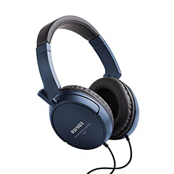Edifier H840, auriculares de diadema para audiófilo (supraurales, aíslan del ruido, estéreo), color negro