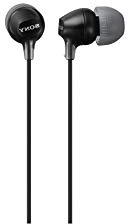 Sony MDR-EX15LP Auriculares In-Ear, Negro, 9 mm