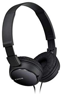 Sony MDR-ZX110 - Auriculares cerrados, negro
