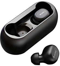 Auriculares bluetooth, HOMSCAM Auriculares inalámbricos QCY Bluetooth 5.0 Sonido Estéreo Auricular Mini Twins In-Ear Auriculares Carga Rapida Resistente al Agua con Caja de Carga para iPhone y Android