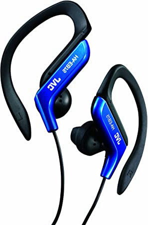 JVC HA-EB75-A-E - Auriculares de clip, azul