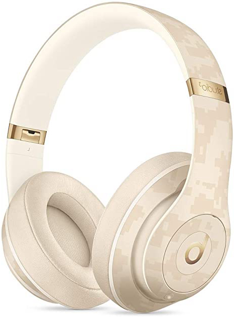Beats by Dr. Dre Studio3 Inalámbrico Auriculares, Beats Camo Collection, Beige Arena del desierto