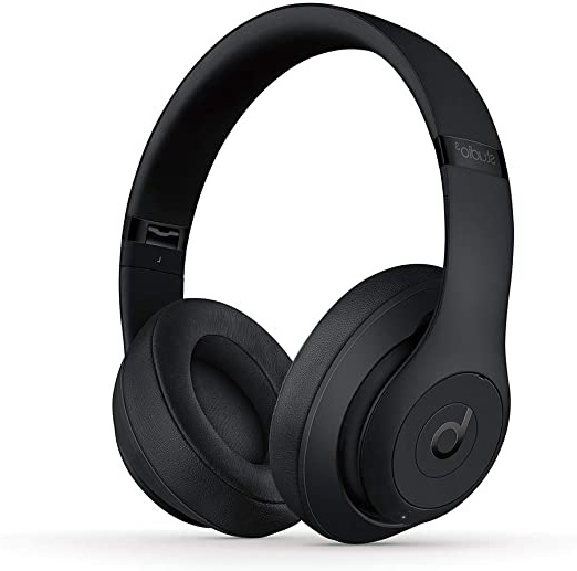 Beats Studio3 Wireless con cancelación de ruido - Auriculares supraaurales - Chip Apple W1, Bluetooth de Clase 1, cancelación activa del ruido, 22 horas de sonido ininterrumpido - Negro mate