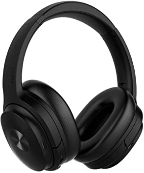 Cowin SE7 Auriculares inalámbricos Bluetooth con micrófono Hi-Fi de Graves Profundos, (Hi-Res Audio, cancelación de Ruido, Bluetooth,30 Horas de autonomía) (Negro)