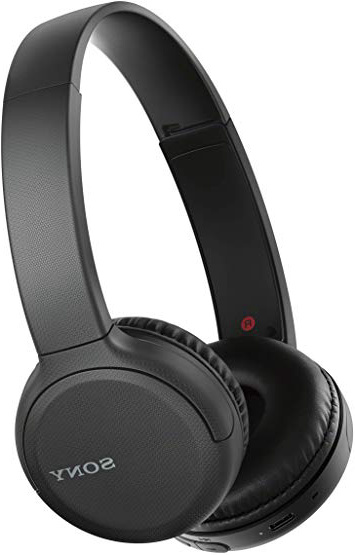 Sony WH-CH510 - Auriculares Inalámbricos, Hasta 35h de Batería, Manos Libres, Compatible con Asistentes de Voz, Bluetooth, color Negro
