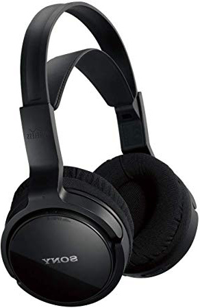 Sony MDR-RF811RK - Auriculares de Diadema Cerrados inalámbricos, Negro