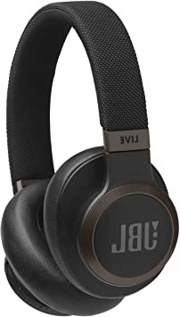 BL LIVE 650BTNC - Auriculares Inalámbricos con Bluetooth y Cancelación de Ruido, Sonido Calidad JBL con Asistente de voz integrado, Hasta 30h de música, Color Negro, con Alexa integrada