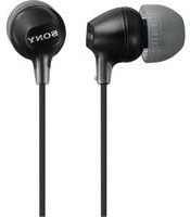 Sony MDR-EX15AP - Auriculares in-ear (con micrófono), negro