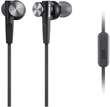 Sony MDRXB50APB.CE7 - Auriculares intraurales (Extra Bass, micrófono Integrado), Negro