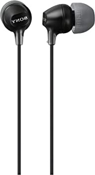 Sony MDR-EX15LP Auriculares In-Ear, Negro, 9 mm