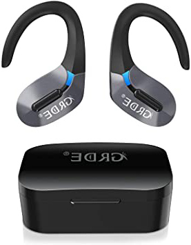 







Auriculares Bluetooth, GRDE Auriculares Inalambricos (Deportivos IPX5 Impermeable) con Microfono Incorporado Hi-Fi CVC8.0, 50H Reproducción Auriculares In-Ear con Estuche de Carga para iPhone Android






