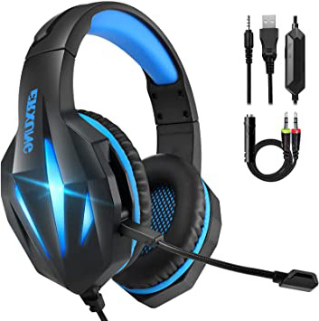 Auriculares Gaming PS4 PS5, Cascos