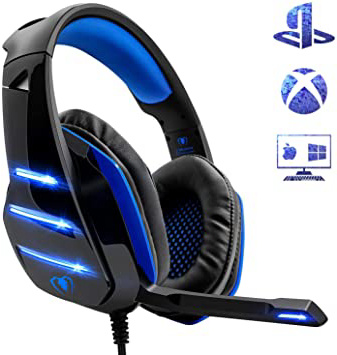Beexcellent Auriculares para Videojuegos para
