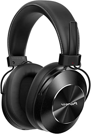 Pioneer SE-MS7BT-K - Auriculares de Tipo Diadema (Bluetooth, Hires, Power Bass, NFC), Color Negro