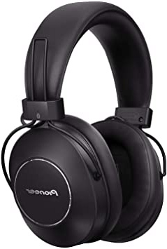 Pioneer S9 Auriculares over-ear Bluetooth (asistente de voz, NFC, cancelación de ruido, 24h de batería) color negro