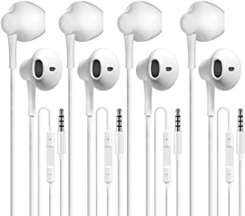 4 Pack Auriculares In-Ear con