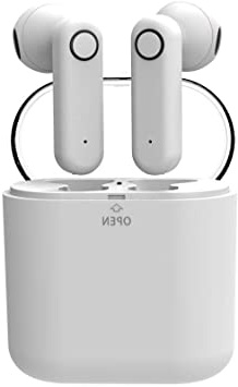 yobola Auriculares Bluetooth Inalámbrico, Bluetooth 5.0 Auriculares 56H Reproducción 3D Stereo HD Cascos Inalámbricos, Binaural Call Auto Pairing, Auriculares Inalámbricos con Funda de Carga Portátil