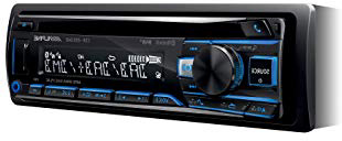 Alpine CDE-205DAB Autorradio Bluetooth (Dab, CD, USB, AUX IN), Negro