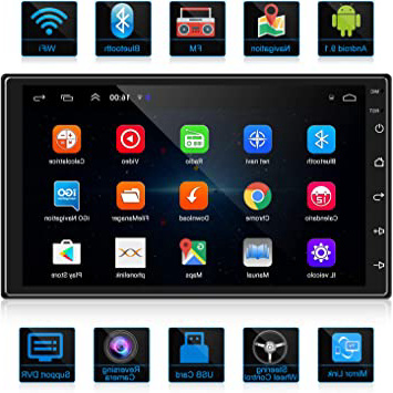 
                
                    
                    
                

                
                    
                    
                        ANKEWAY 2 DIN Android 9.1 Radio del Coche Navegación GPS 7 Pulgadas 1080P HD Pantalla Táctil WiFi/Bluetooth Autoradio Manos Libres 1G/16G Multimedia Car Stereo+Internet WiFi+Cámara de Visión Trasera
                    
                

                
                    
                    
                
            