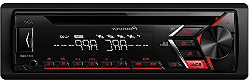 Pioneer DEH-S100UB Autorradio, Rojo