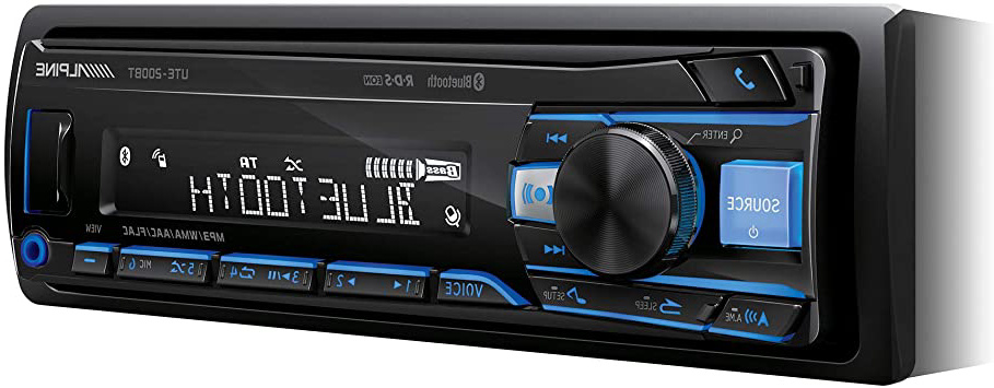 Alpine UTE-200BT Autorradio, Multicolor, Única