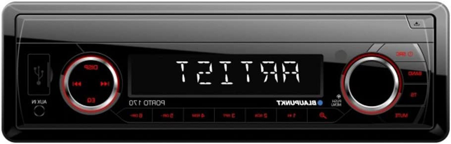 Blaupunkt Autorradio Deckless Porto 170 USB, SD, MP3, Negro