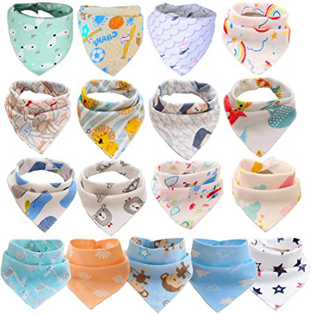 SLOSH 17 Baberos Bebe Bandanas