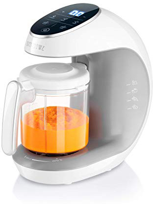 Robot de Cocina Babycook Multifunción 7en1 para Bebé - Al vapor, Procesador de Alimentos, Limpieza Automática, Esterilizador de Biberones, Recalentar, Descongelar - Robot de Cocina Multifuncion