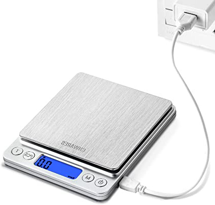 CHWARES Báscula de cocina digital