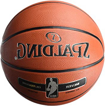 Ballon Spalding NBA Silver Outdoor