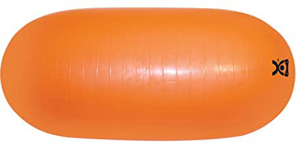 Cando Pelota Hinchable Recta, Naranja, 50 x 100 cm