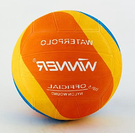 Ganador balón de waterpolo. Naranja