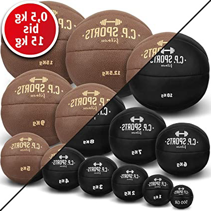 C.P. Sports – Balón Medicinal (para Crossfit, Disponible en Pesos de 1 a 10 kg