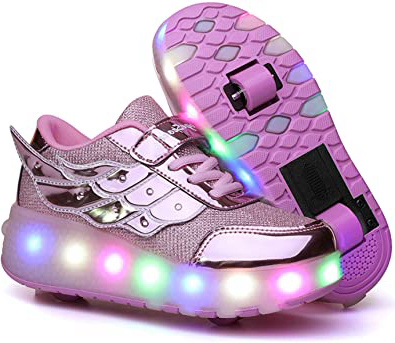 LED Zapatillas con Luces Ruedas