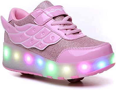 LED Zapatillas con Luces Ruedas