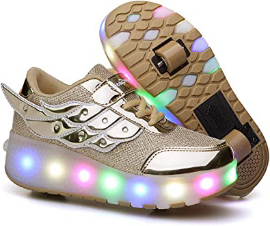 LED Zapatillas con Luces Ruedas