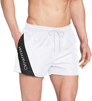Calvin Klein Short Drawstring Bañador para Hombre