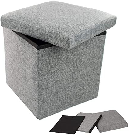 TRIXES Caja de Almacenamiento Otomana